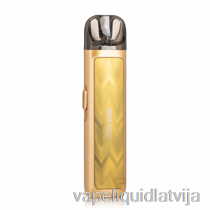 Pazudis Vape Ursa Nano Pod Komplekts Vilnis Zelta Vape šķidrums